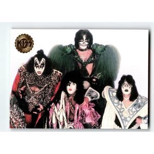 KISS Band 1997 KISSTORY Cornerstone Communications 55 Music Card